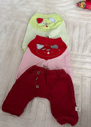 Pamuklu Bebek Hastane Kıyafeti Düğmeli - Görsel 5