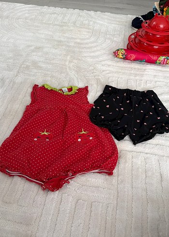 Pamuklu Bebek Hastane Kıyafeti Düğmeli - Görsel 9