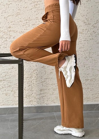 Kadın Kahverengi Rahat Kesim Eşofman - Görsel 2