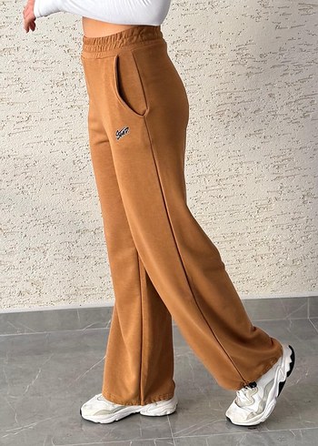 Kadın Kahverengi Rahat Kesim Eşofman - Görsel 4