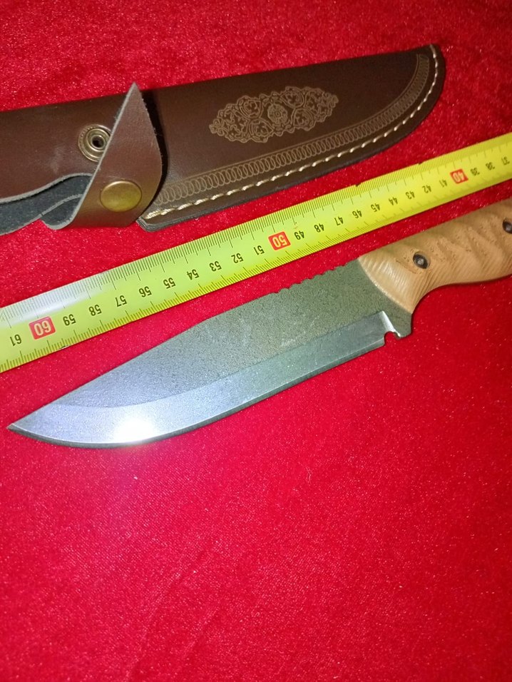 Camel Renkli Compact Kabze Kamp Av Bıçağı - Görsel 4