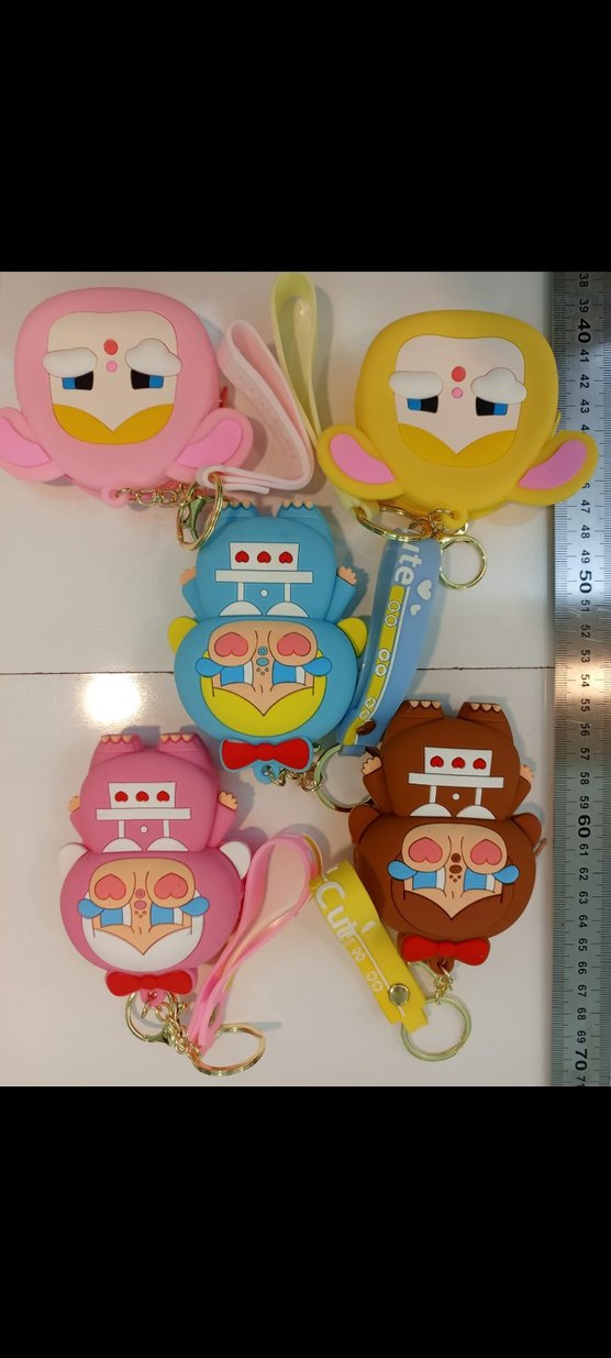 cry baby    Fermuarlı Anahtarlık - Görsel 2