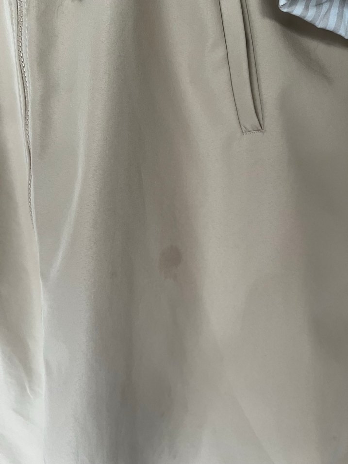 Bej Uzun Kadın Trençkot Fermuarlı - Görsel 4