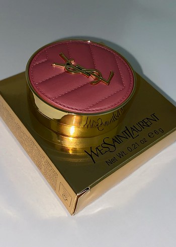 Yves Saint Laurent Parlak Pembe Allık 44 - Görsel 2