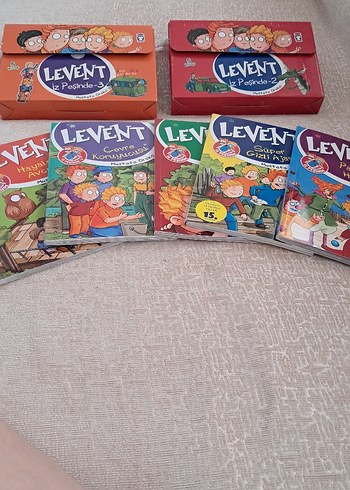 Mustafa orakçi levent serisi 3 set 15 adet kitap