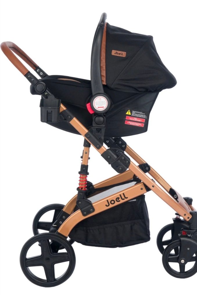 Joell Marka Kahverengi Bebek Arabası - Görsel 2