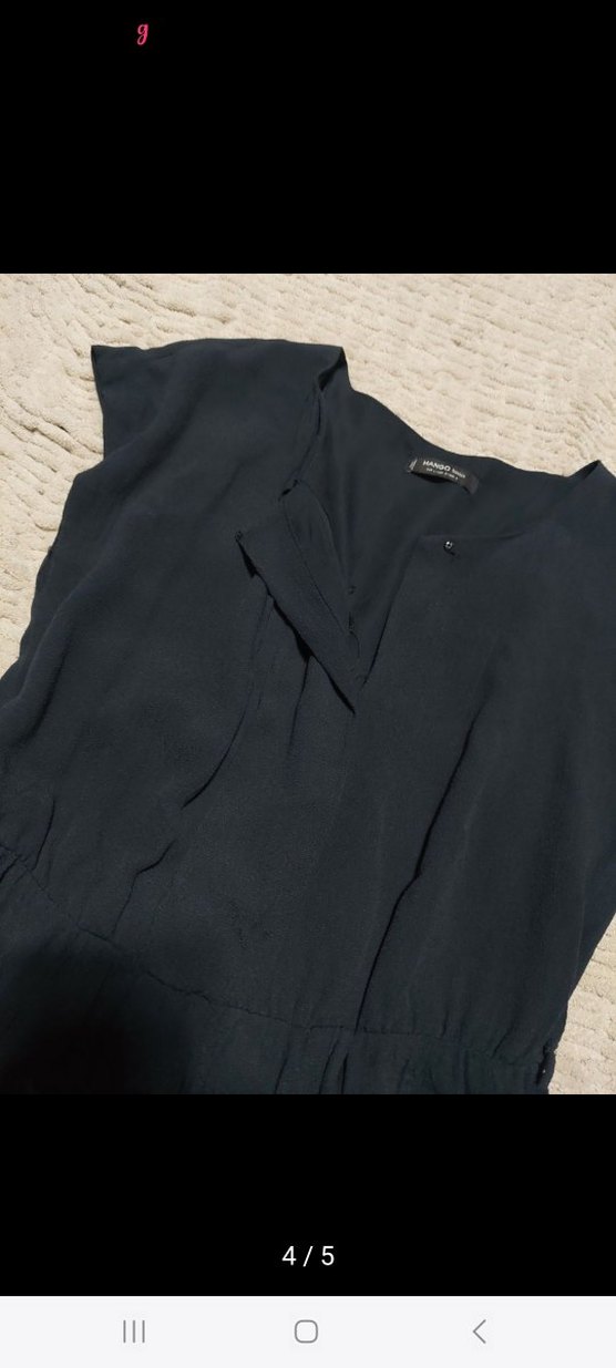 Kadın Lacivert elbise - Görsel 4