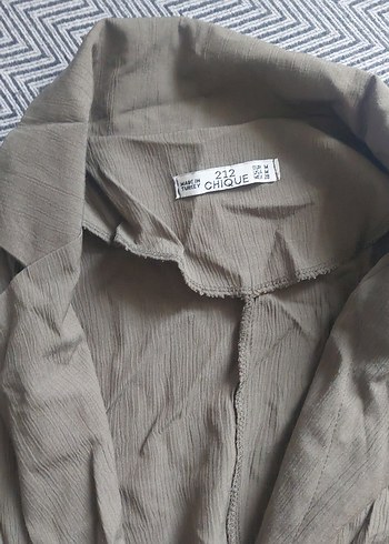 yeşil v yaka uzun tulum - Görsel 2