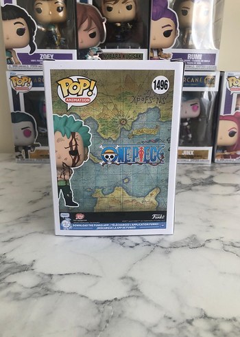 Roronoa Zoro Turkuaz Figür - Görsel 3