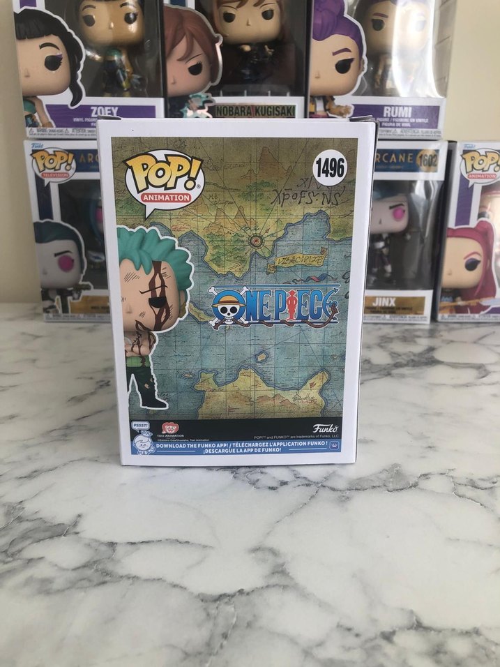 Roronoa Zoro Turkuaz Figür - Görsel 3