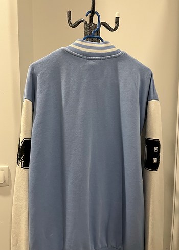 Mavi renk kolej ceketi S beden - Görsel 2