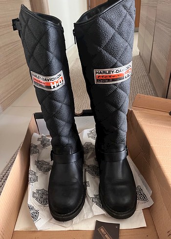 38 Beden siyah Renk Harley Davidson çizme