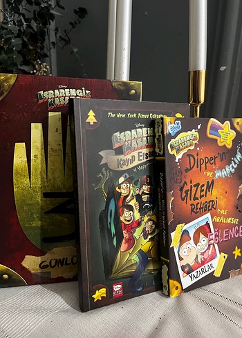 Esrarengiz Kasaba (Gravity Falls) 3lü Kitap Seti - Görsel 2