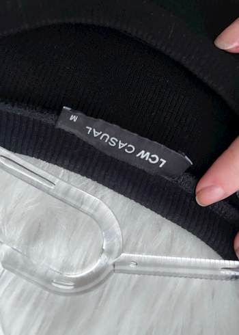 Siyah Uzun kısa kollu Elbise - Görsel 5