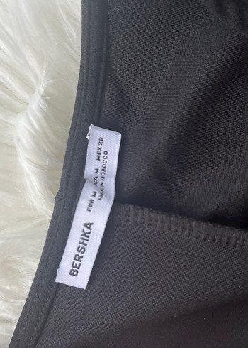 Siyah Bershka Elbise - Görsel 4