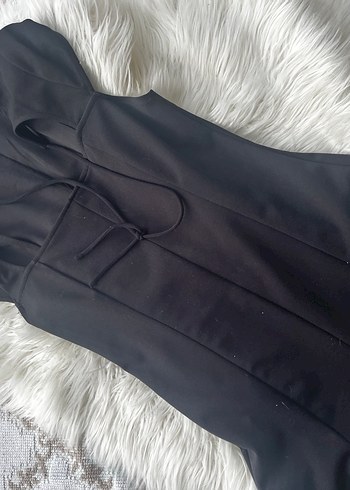 Siyah Bershka Elbise - Görsel 2