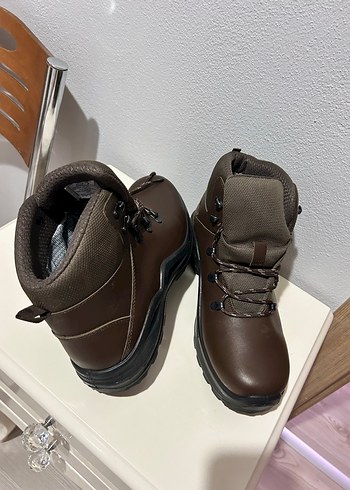 Deri Kahverengi Erkek Bağcıklı Bot - Görsel 3