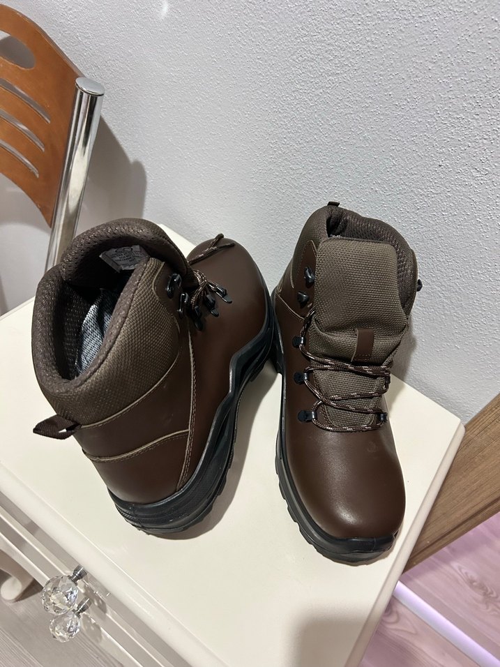 Deri Kahverengi Erkek Bağcıklı Bot - Görsel 3