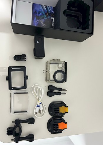 Mavi Mini Dijital Aksiyon Kamera - Görsel 3