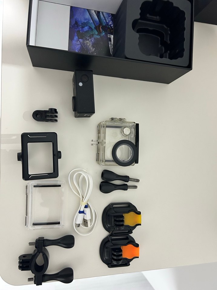 Mavi Mini Dijital Aksiyon Kamera - Görsel 3