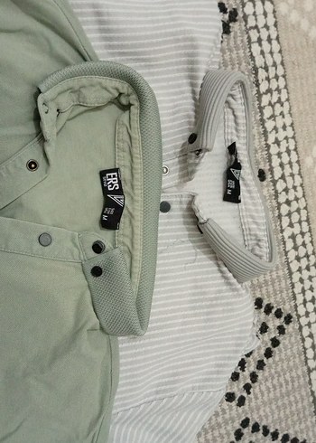 Düğmeli Gri Erkek Polo Tişört 2 adet - Görsel 2