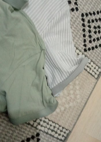 Düğmeli Gri Erkek Polo Tişört 2 adet - Görsel 3