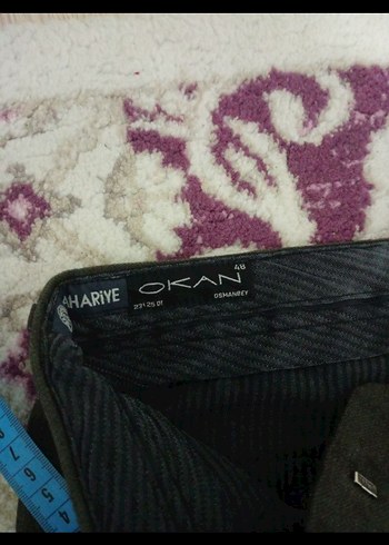 Gri Pliseli erkek Kumaş Pantolon - Görsel 5