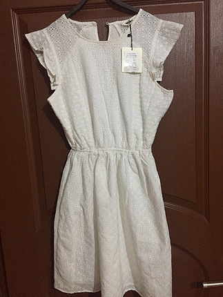 Mini beyaz elbise