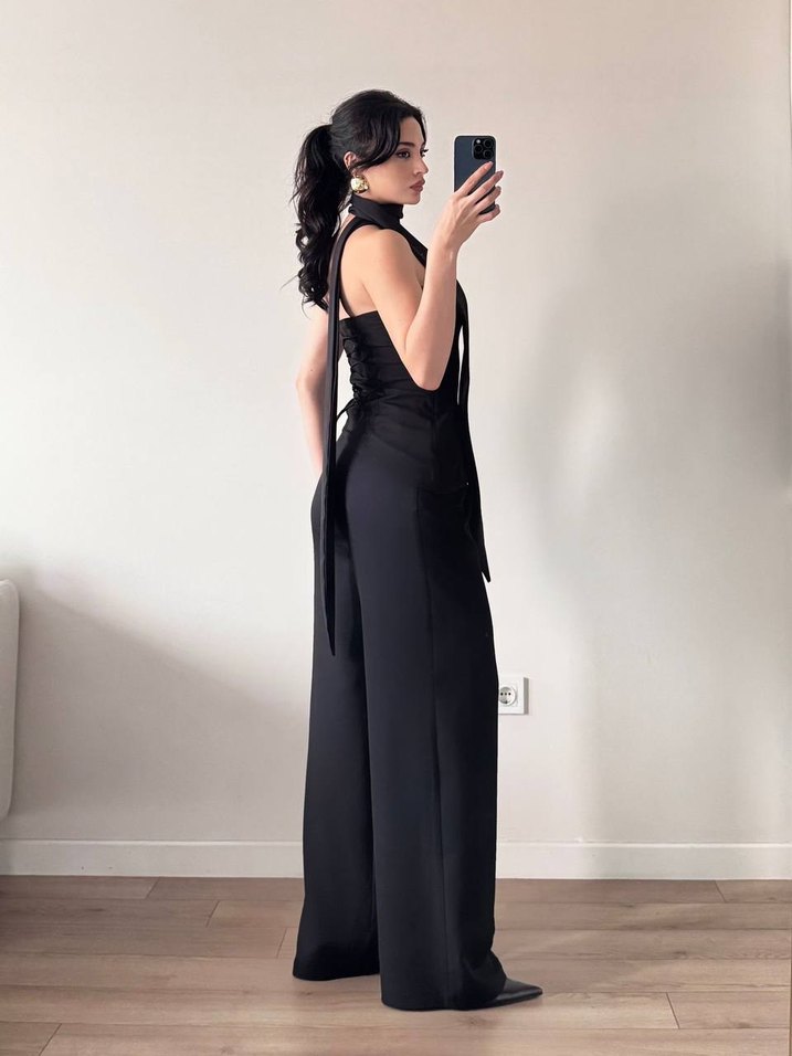 fularlı alt üst takım - Görsel 2