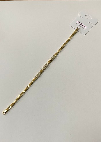 Xuping Altın Renk Zincir Detaylı Bileklik - Görsel 2