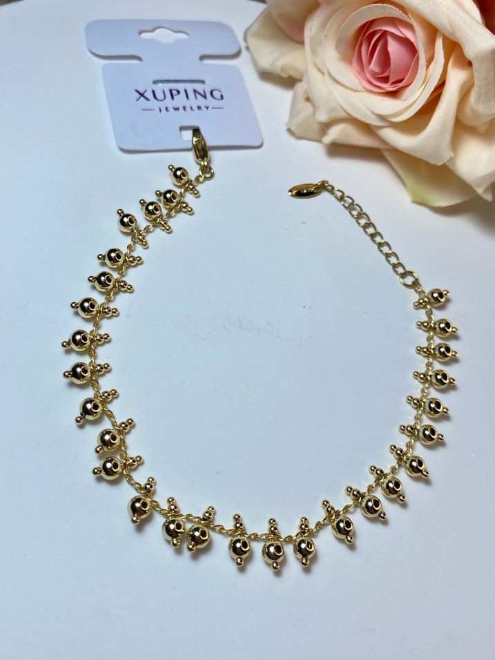 Xuping Altın Renk Zincir Detaylı Bileklik - Görsel 2