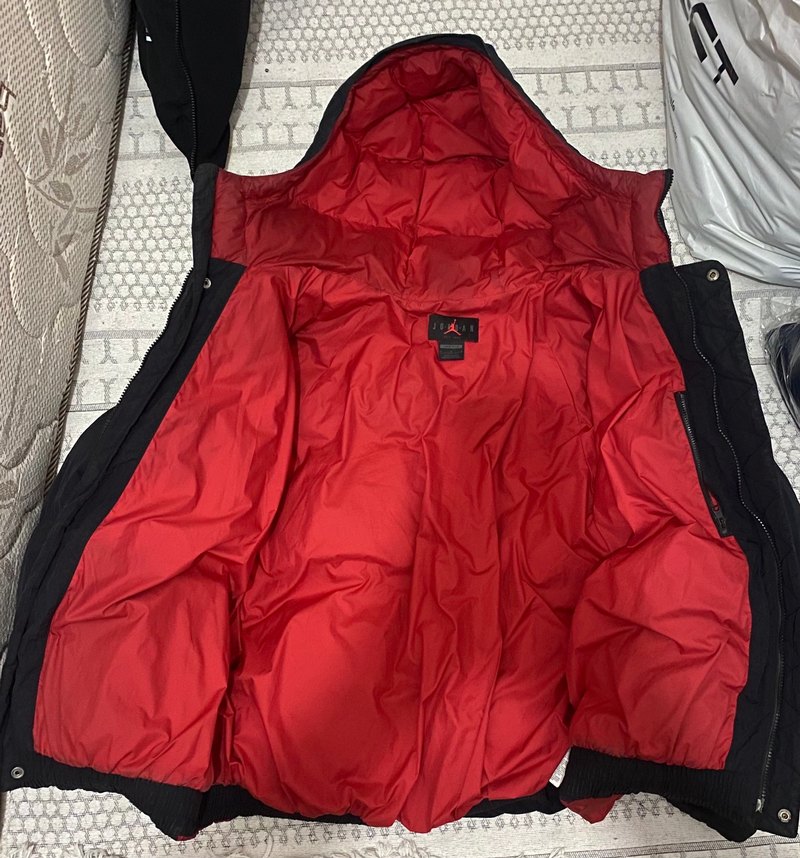 Nike Jordan Essentials Puffer Full-zip Hoodie Erkek Mont - Görsel 2