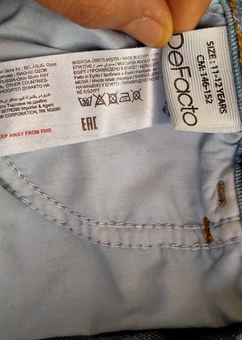 Erkek çocuk straght fit standart paça jean basic kot pantalon - Görsel 3