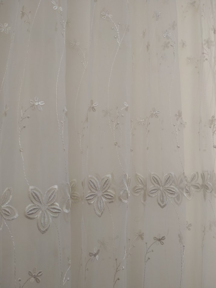 Bej Nakışlı Perde - Görsel 5