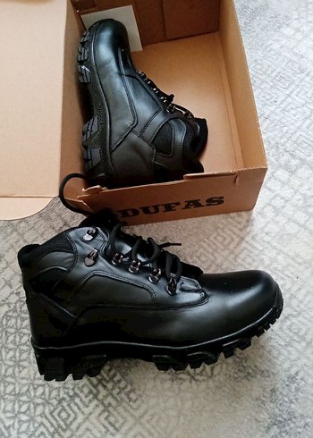 Siyah Bağcıklı unisex bot - Görsel 2