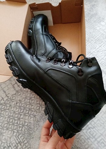 Siyah Bağcıklı unisex bot - Görsel 3