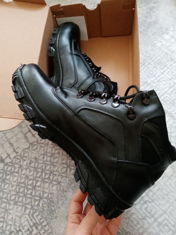 Siyah Bağcıklı unisex bot - Görsel 3