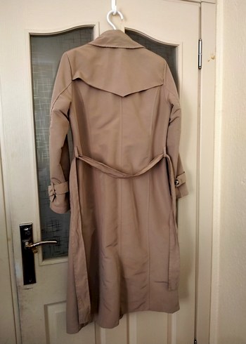 Bej Midi Kadın Trençkot - Görsel 3