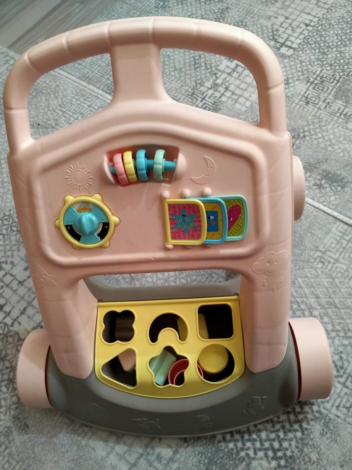 MGS smartland Aktiviteli ilk adım arabası-pembe - Görsel 2