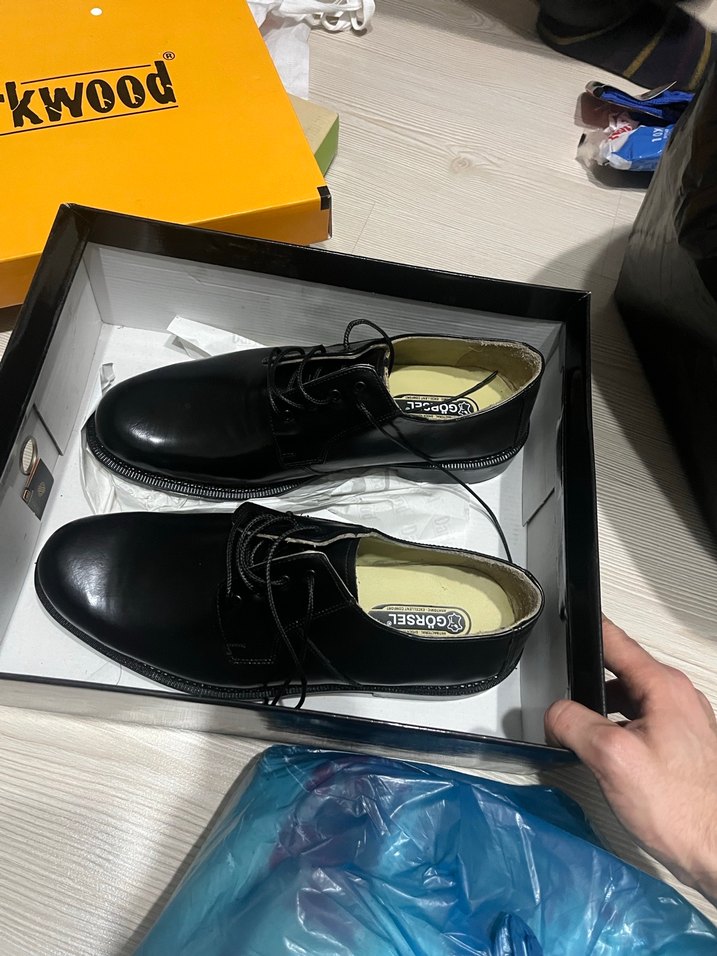 Siyah Klasik Erkek Ofis Ayakkabısı - Görsel 2