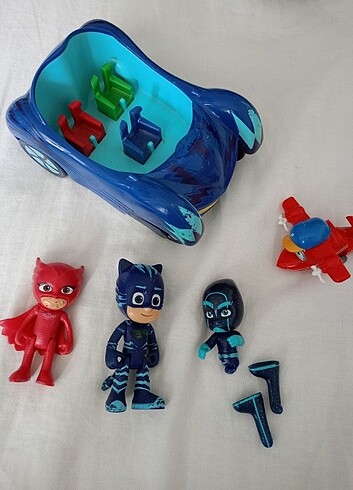 Fisher Price Pijamaskeliler araç ve figürler