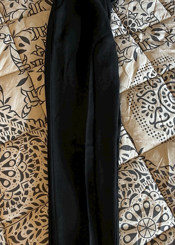 Parizyen Stil Siyah Kemerli Kadın Pantolon - Görsel 3