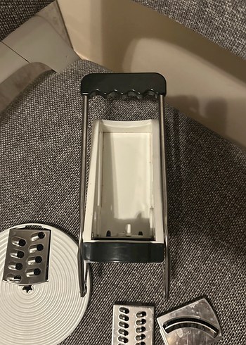 Beyaz Gri Çoklu Mutfak Rende Seti - Görsel 2