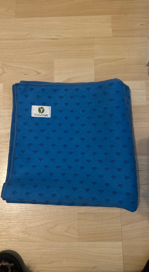 Mavi kaymayan yoga matı - Görsel 3