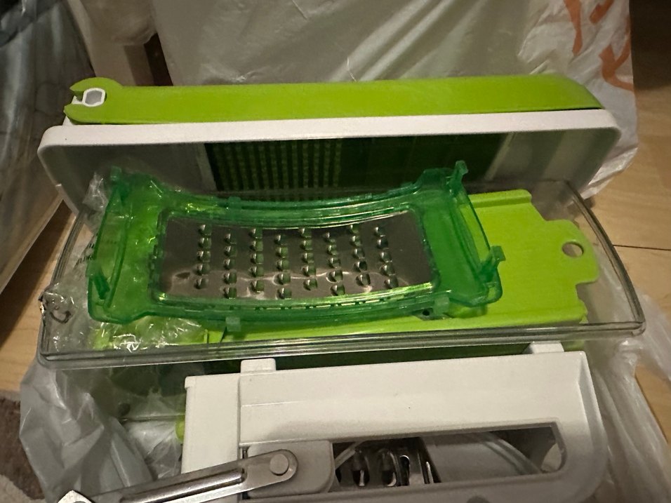 Beyaz ve Yeşil Rendeleme Seti - Görsel 2