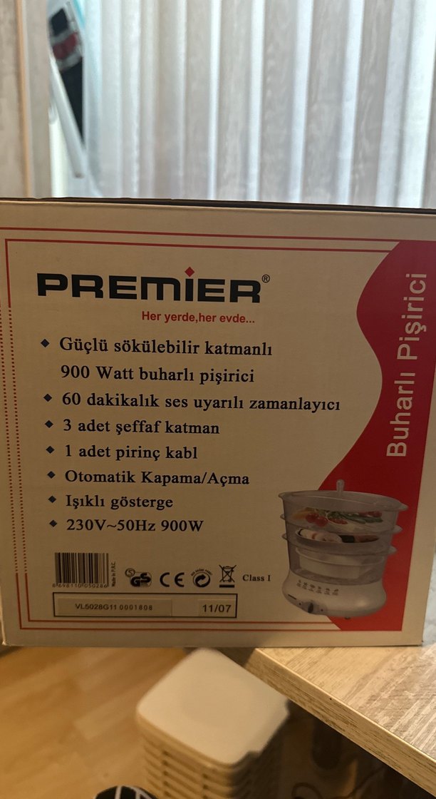 Premier Buharlı Pişirici PSC-5028 Beyaz - Görsel 2