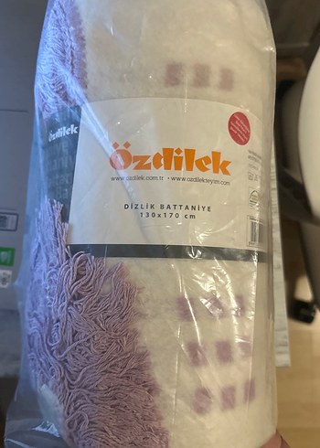 Özdilek Mor Desenli Dizlik Battaniye 130x170 cm - Görsel 3