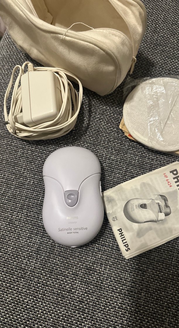 Philips Beyaz Epilatör Seti - Görsel 2