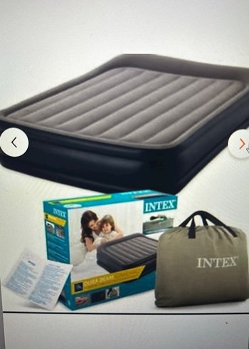 İntex çift kişilik şişme yatağı - Görsel 4