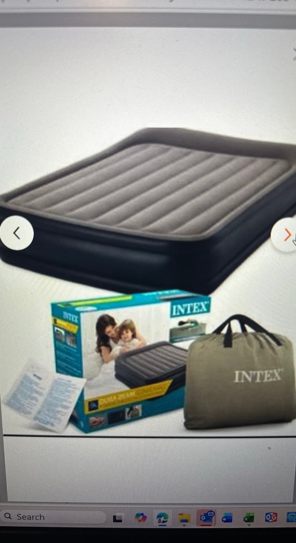 İntex çift kişilik şişme yatağı - Görsel 4